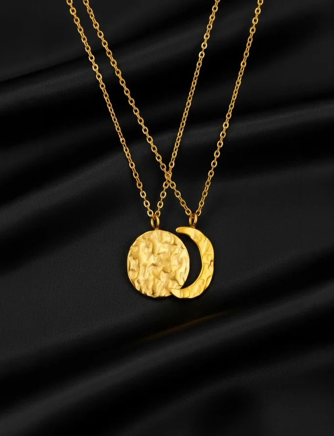 Colier Lunara Gold