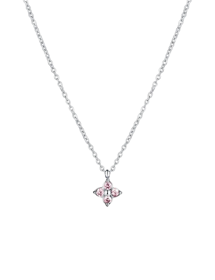 Colier Kristel Silver