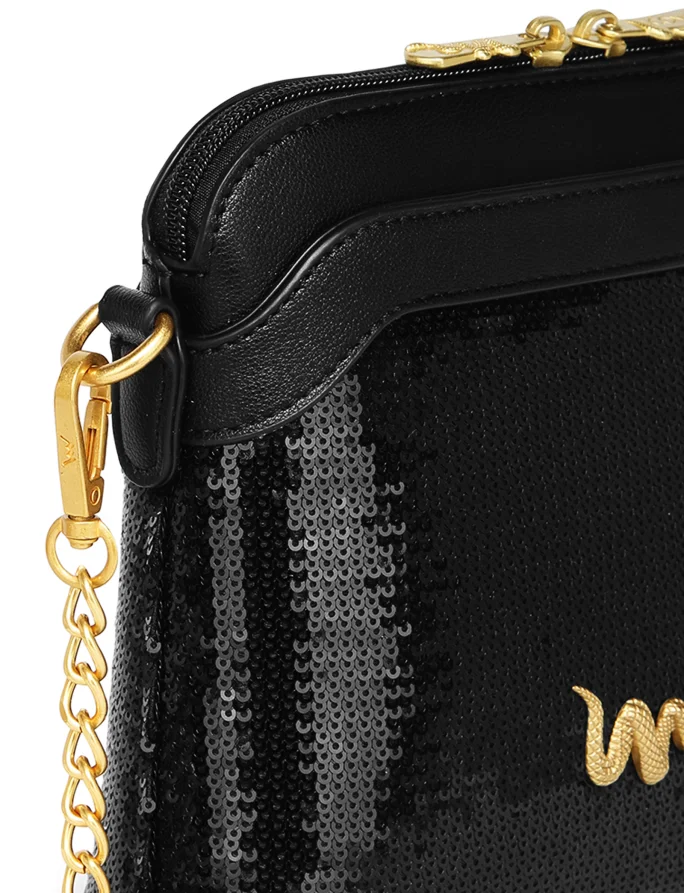 Fossy Sequin Mini Black