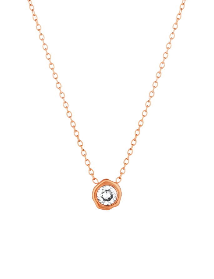 Colier Ellin Rose Gold