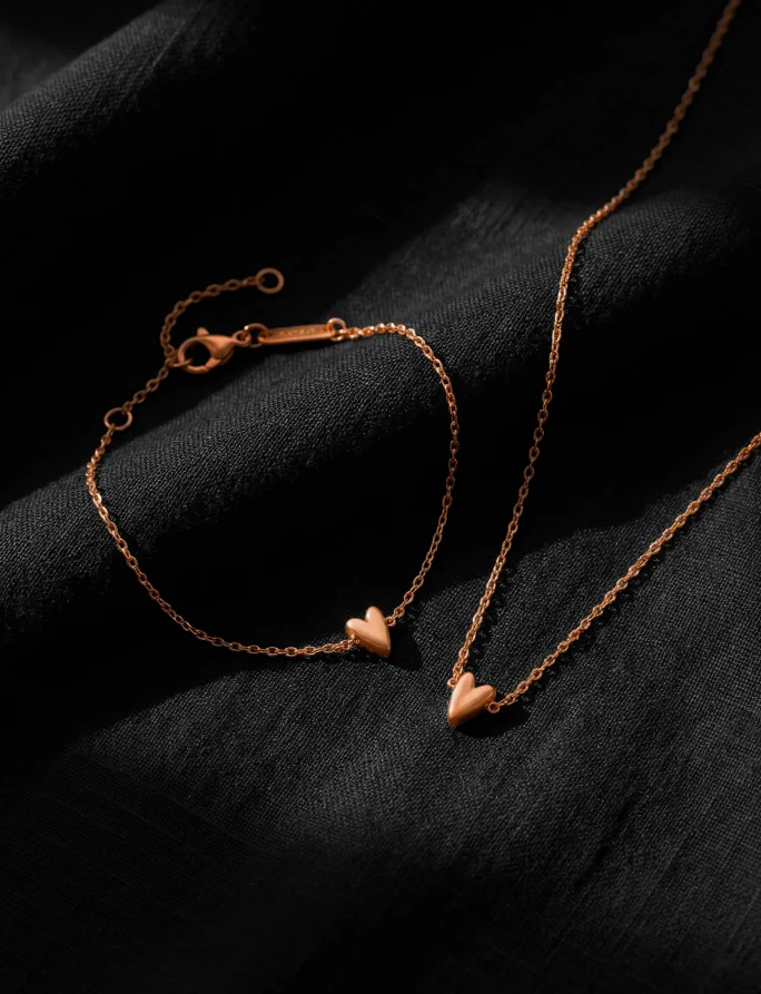 Colier Amora Rose Gold