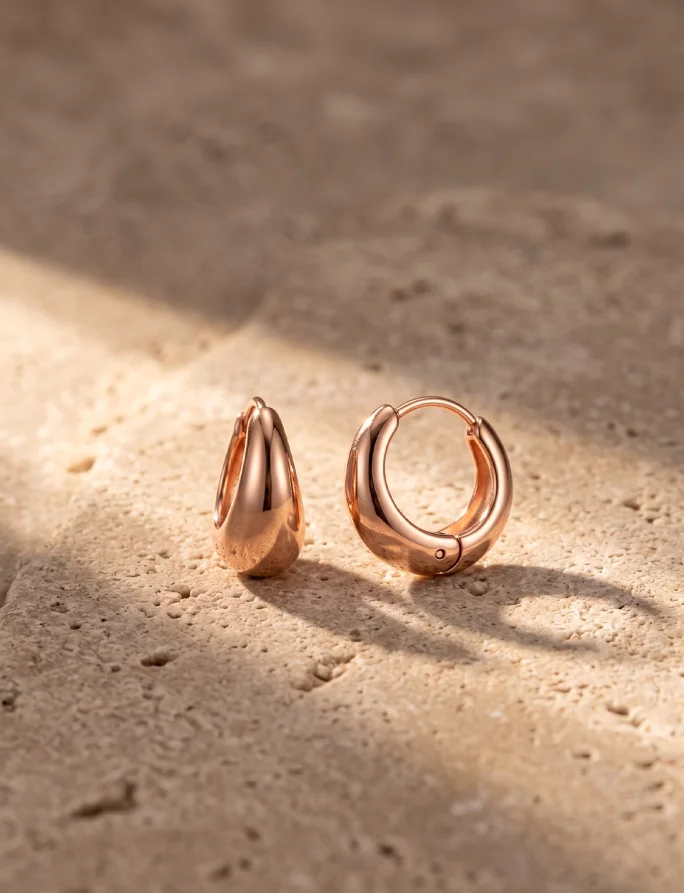 Cercei Ringela Rose Gold