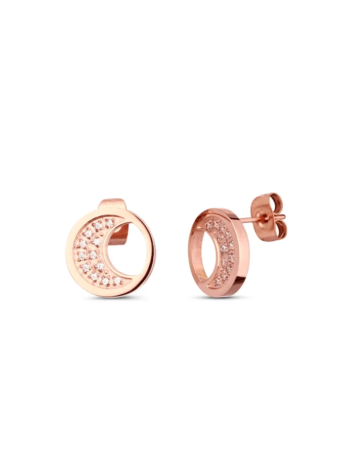 Cercei Moon Rose Gold