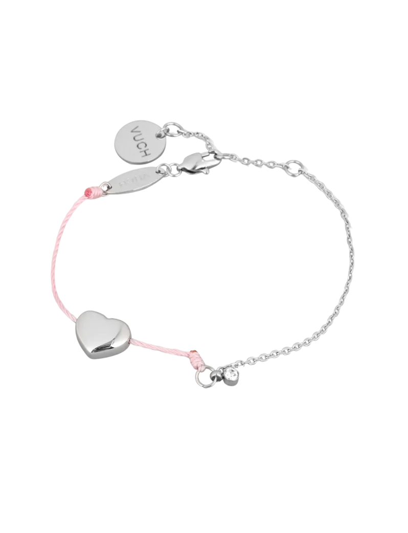 Brățară Shiny Heart Pink