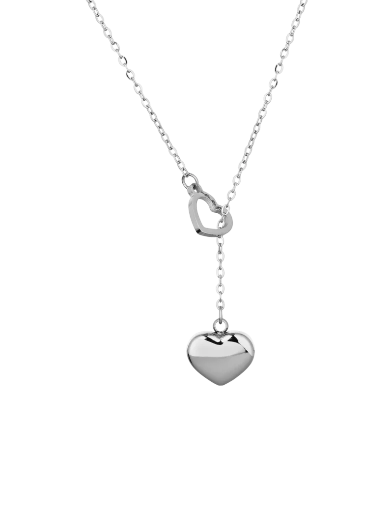 Colier Sweet heart Silver