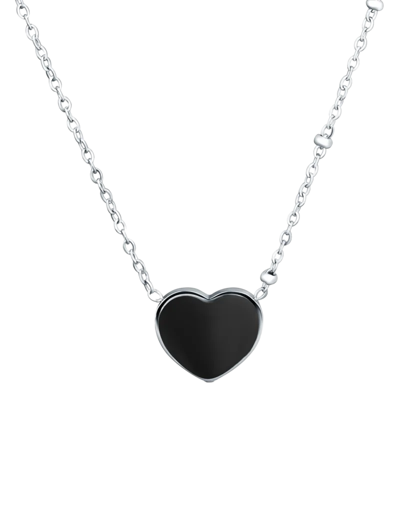 Colier Sophie Heart Black