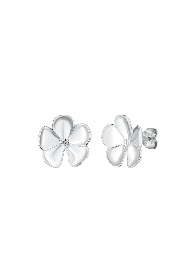 Cercei Floret Silver