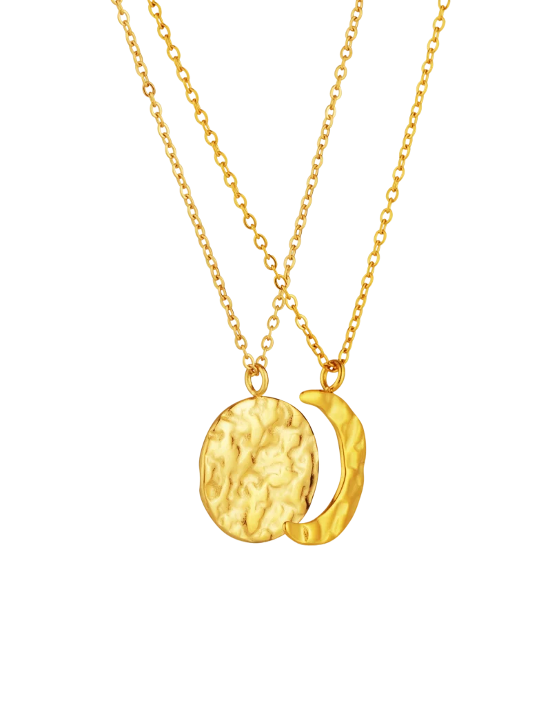 Colier Lunara Gold