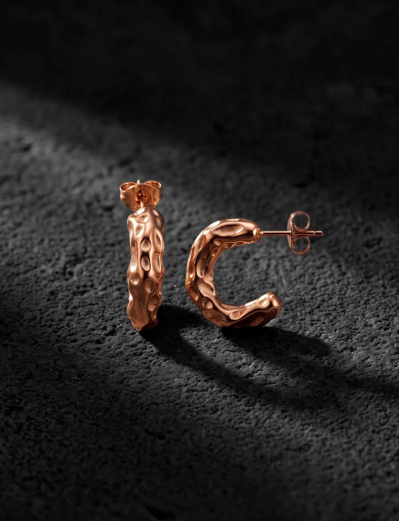 Cercei Lyrae Rose Gold