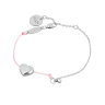 Brățară Shiny Heart Pink