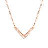 Colier Amelora Rose Gold